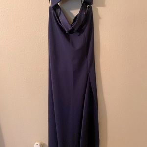 Macy’s 2 piece dress. Navy blue. Size 6.